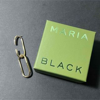 マリアブラック(MARIA BLACK)の片耳MARIA BLACK Oval Link Pierced2連(ピアス)