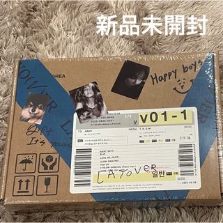 ボウダンショウネンダン(防弾少年団(BTS))の【新品未開封】BTS V  テテ　ソロアルバム　Layover ブルー　ver(K-POP/アジア)