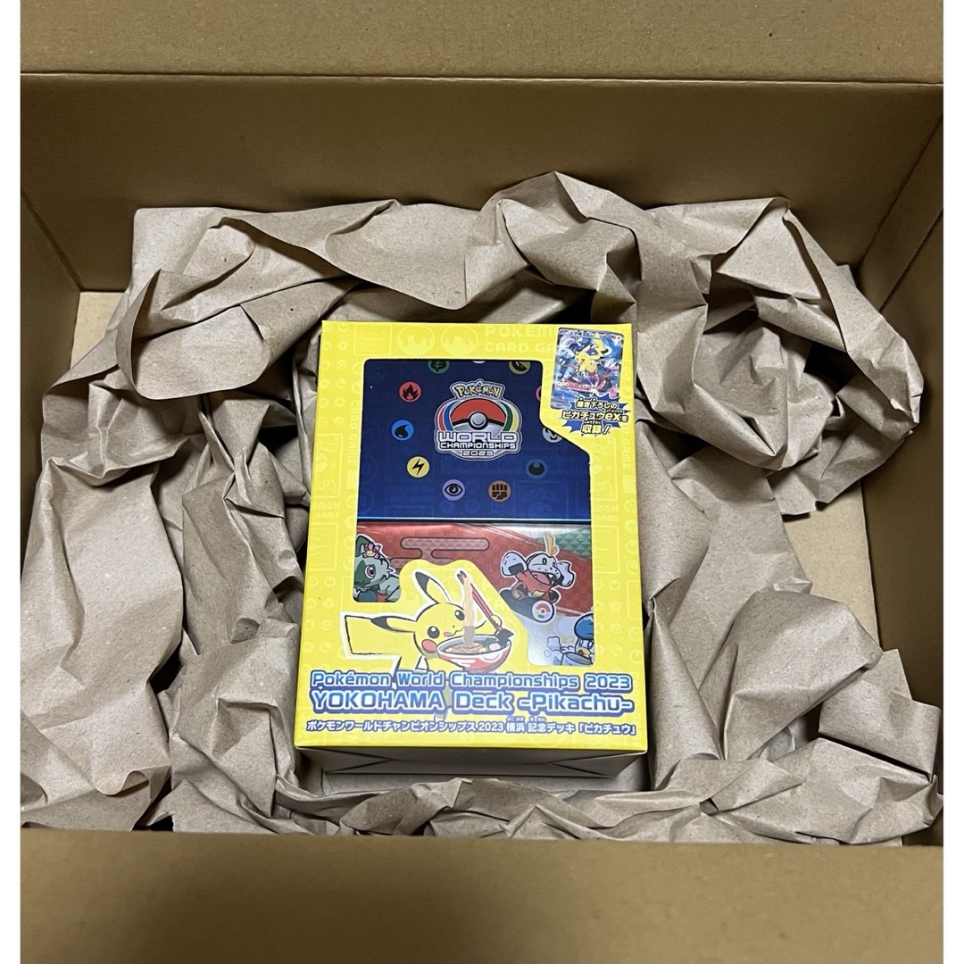 ポケモン(ポケモン)のポケモンカードゲーム ワールドチャンピオン パックスカーレットバイオレット エンタメ/ホビーのトレーディングカード(Box/デッキ/パック)の商品写真
