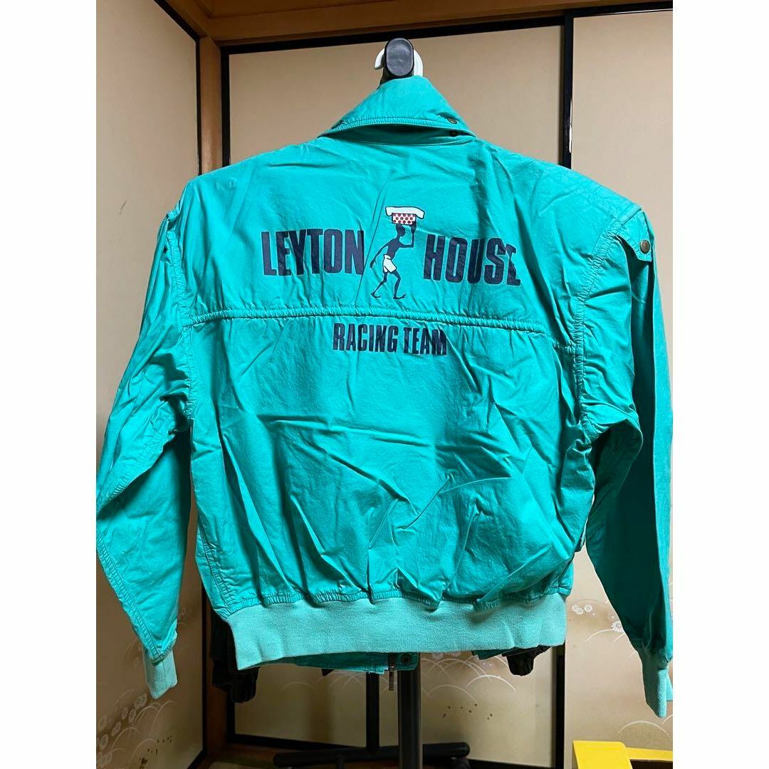 LEYTON HOUSE  ナイロンジャンパー　ジップアップ　L