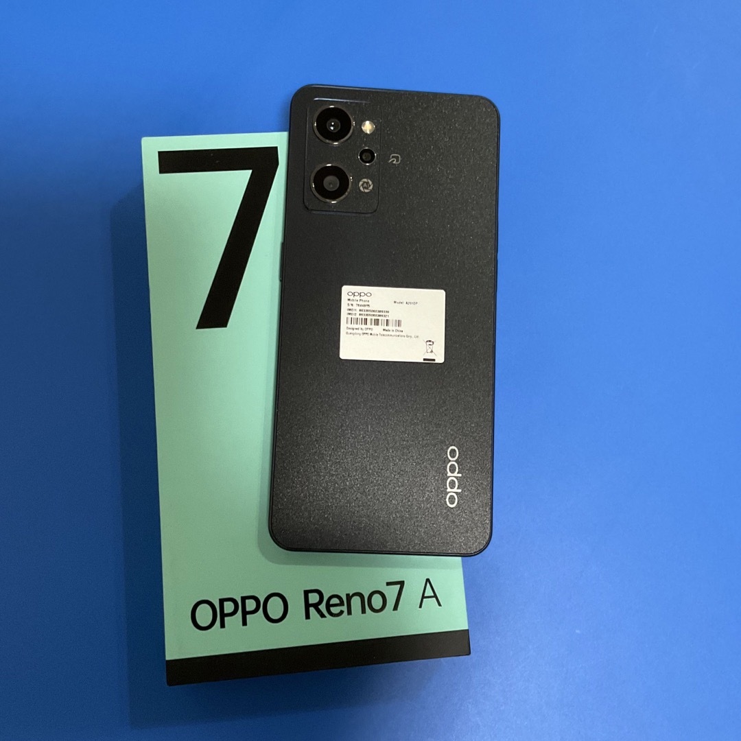 【期間限定価格】OPPO Reno7 A A201OP スターリーブラック