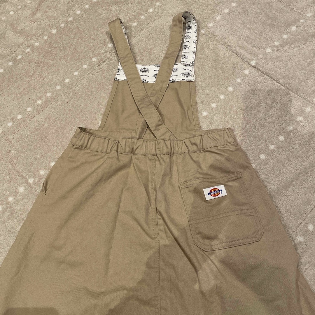 Dickies(ディッキーズ)のディッキーズ　ガールズ　ジャンスカ キッズ/ベビー/マタニティのキッズ服女の子用(90cm~)(ワンピース)の商品写真