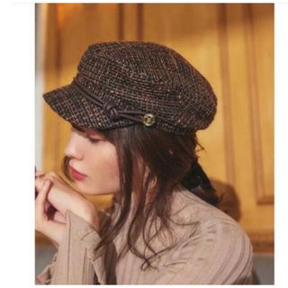 ハーリップトゥ(Her lip to)のHerlipto Twinkle Tweed Cap Herlipto(キャスケット)