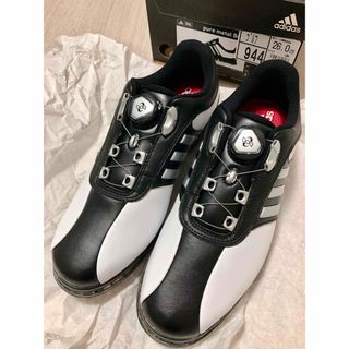 アディダスadidas ゴルフシューズ ピュアメタル BOA  25㎝