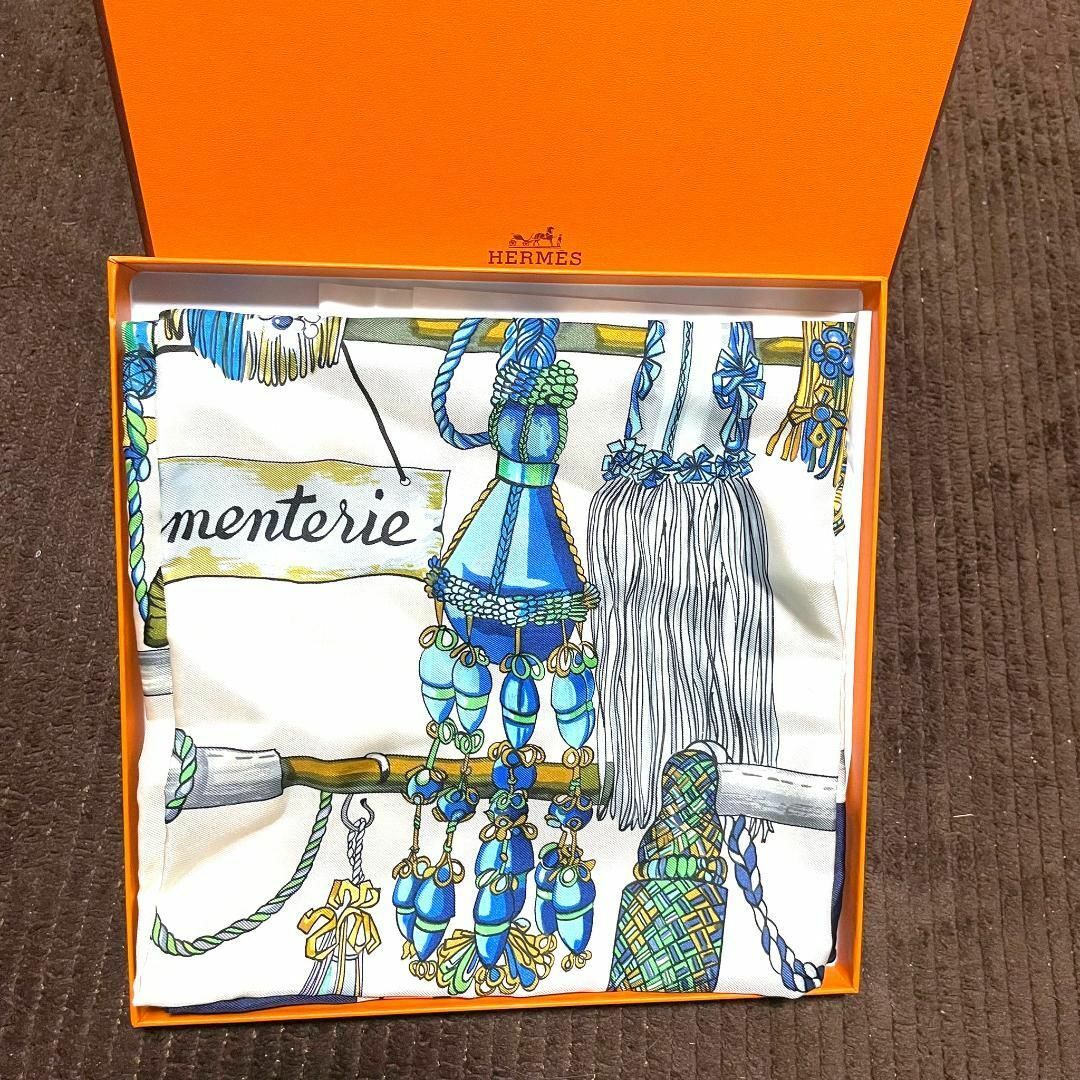 HERMES - エルメス 地中海の貴重な生命 スカーフ カレ90 タグ HERMES - エルメス 地中海の貴重な生命 スカーフ カレ90 タグ