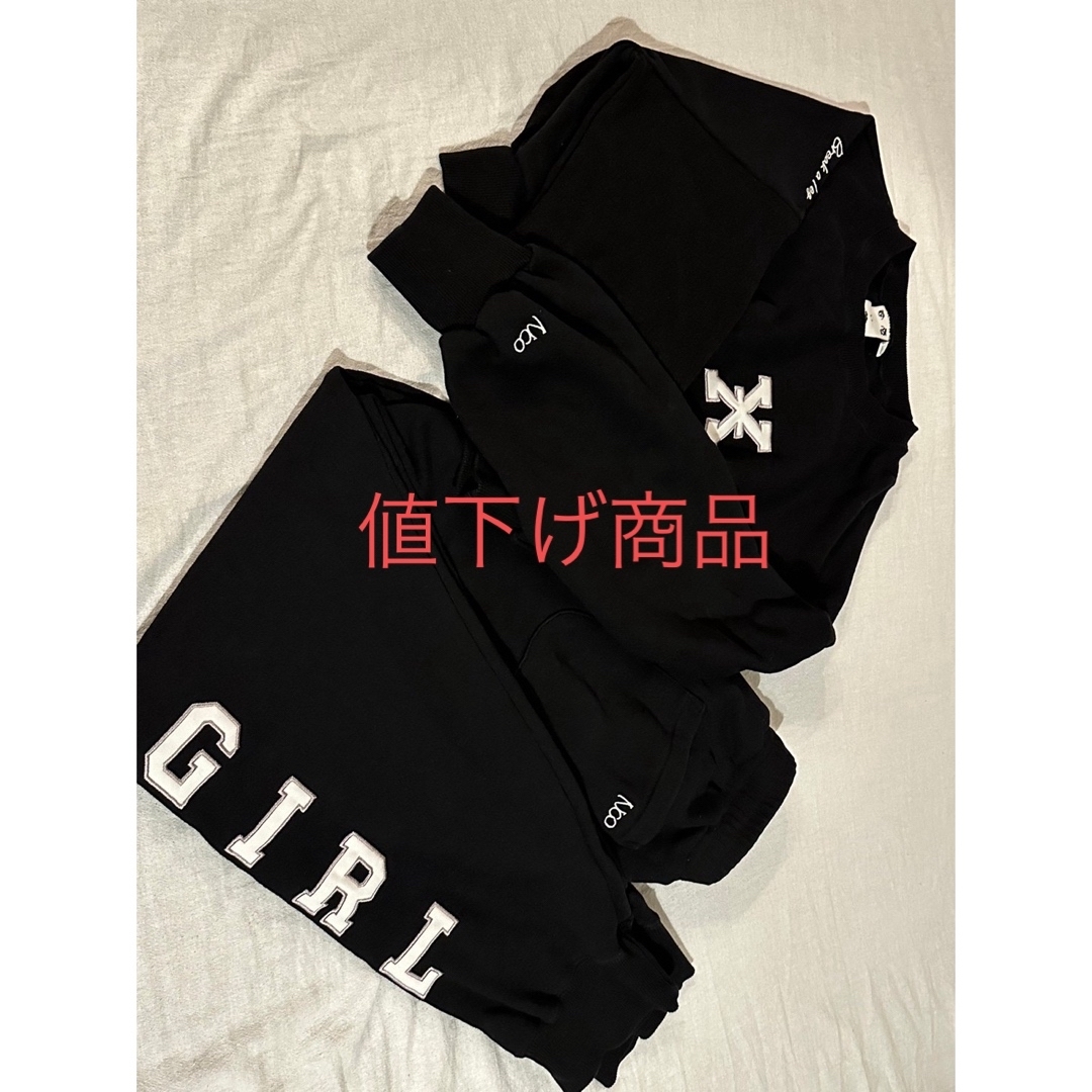 X-girl × NICO SWEAT SET UP