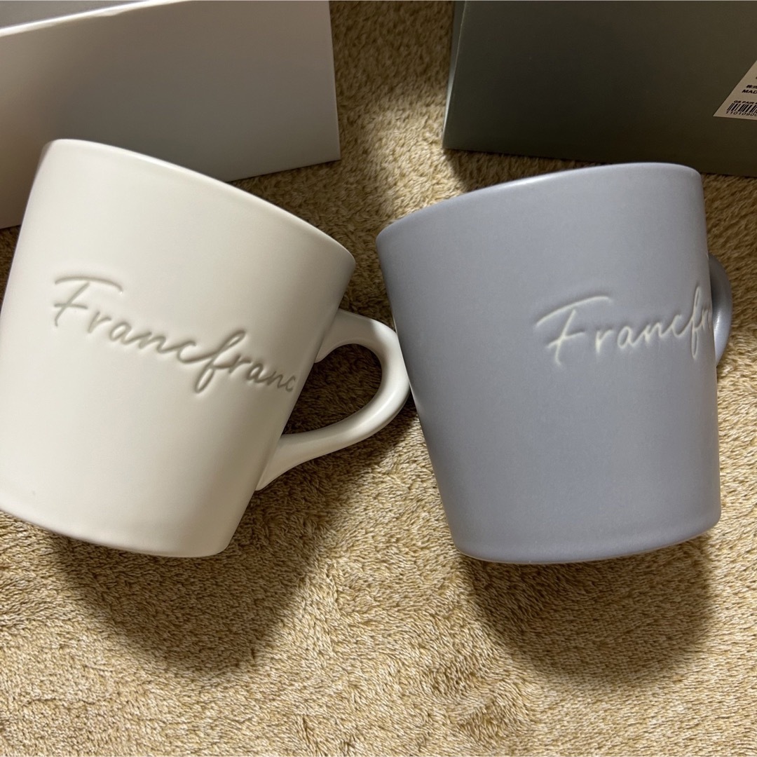 Francfranc(フランフラン)のFrancfranc 食器セット　ペア インテリア/住まい/日用品のキッチン/食器(食器)の商品写真