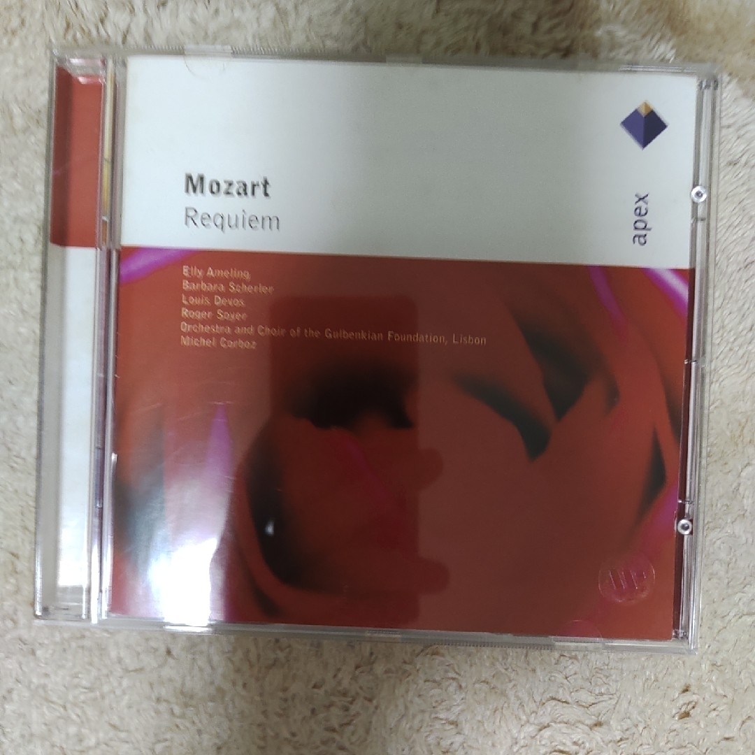 mozart requiem　モーツァルト　レクイエム　apex CD エンタメ/ホビーのCD(クラシック)の商品写真