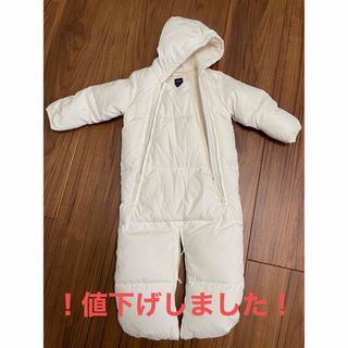 ベビーギャップ(babyGAP)の【SALE】babyGAP ベビーダウン ジャンプスーツ アウター 70(ジャケット/コート)