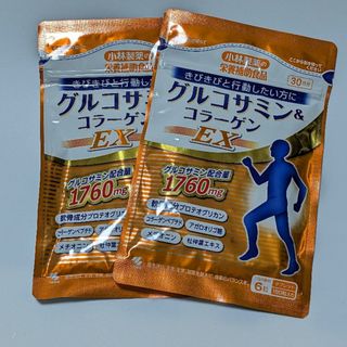 コバヤシセイヤク(小林製薬)のグルコサミン&コラーゲンEX　60日分(コラーゲン)