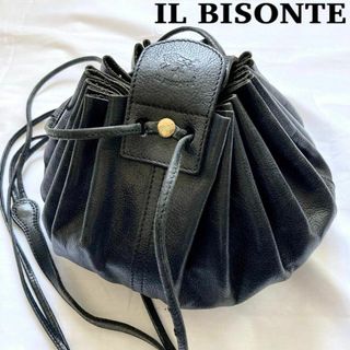 イルビゾンテ(IL BISONTE) ショルダーバッグ(レディース)(ブラック