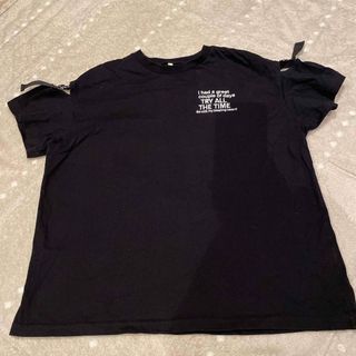 ジーユー(GU)のGU ガールズTシャツ(Tシャツ/カットソー)