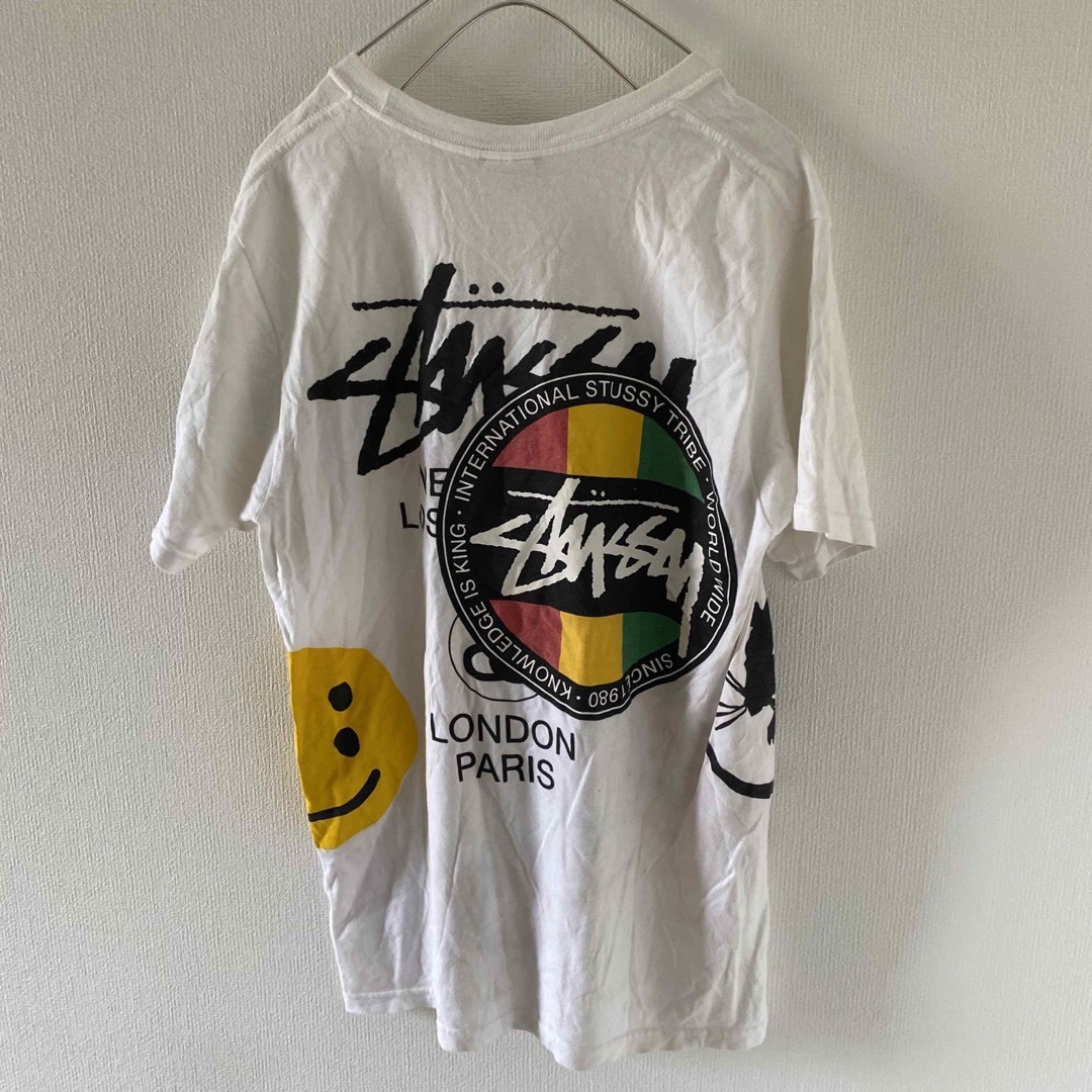 old stussy world wide ステューシー　スウェット