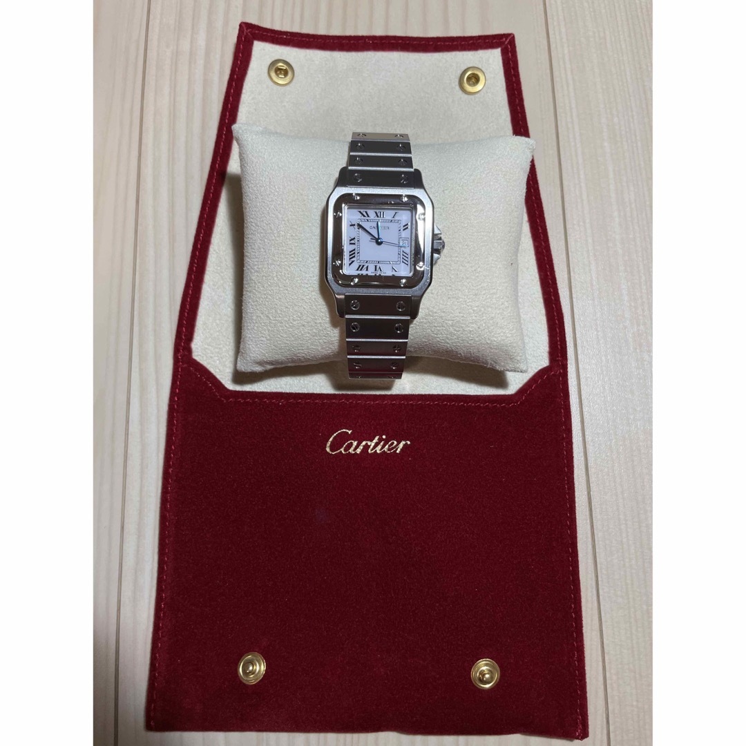 Cartier(カルティエ)の★激レア★永久保証書付き★カルティエ　サントス メンズの時計(腕時計(アナログ))の商品写真