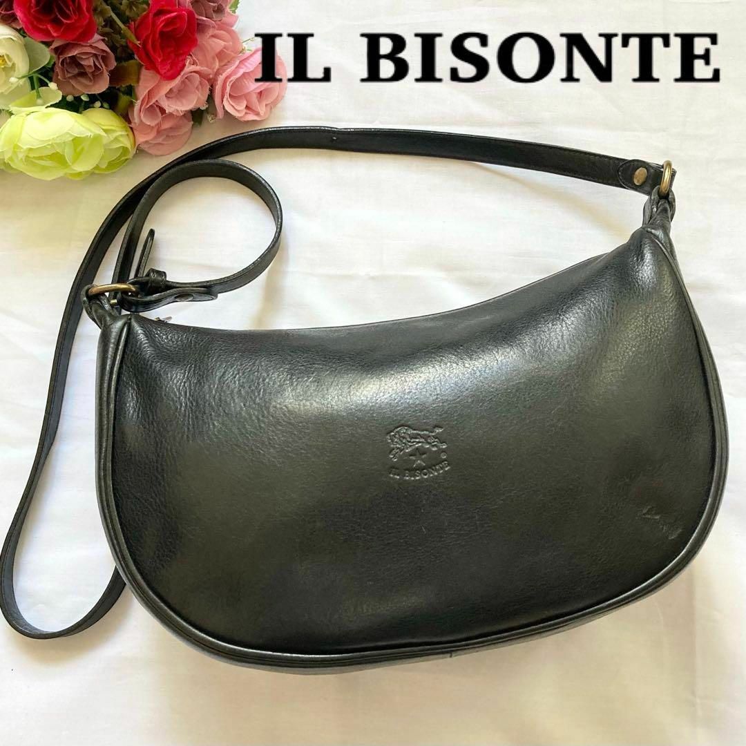 IL BISONTE - ✨美品✨ イルビゾンテ ショルダーバッグ レザー