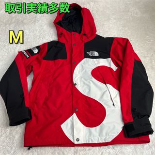 supreme north face マウンパ サイズ s red 赤