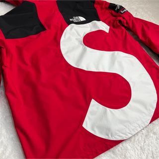 希少　supreme ノースフェイス　S ロゴ　20aw レッド　Mサイズ