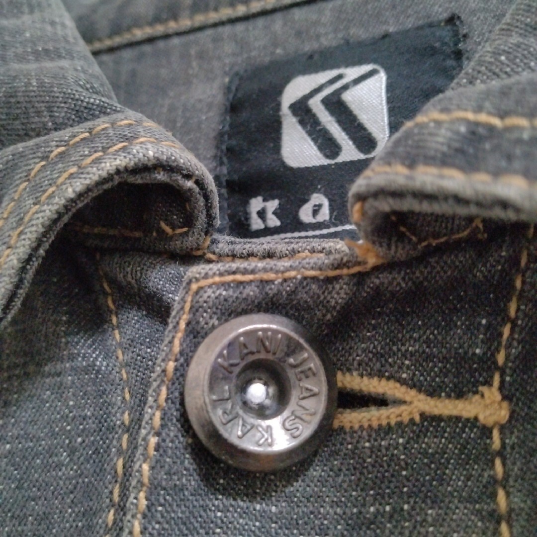 KARL KANI JEANS カールカナイ ブラックデニム ジャケット