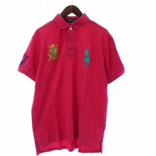 ラルフローレン(Ralph Lauren)のRALPH LAUREN ポロシャツ ナンバリング エンブレム ビッグポニー L(ポロシャツ)