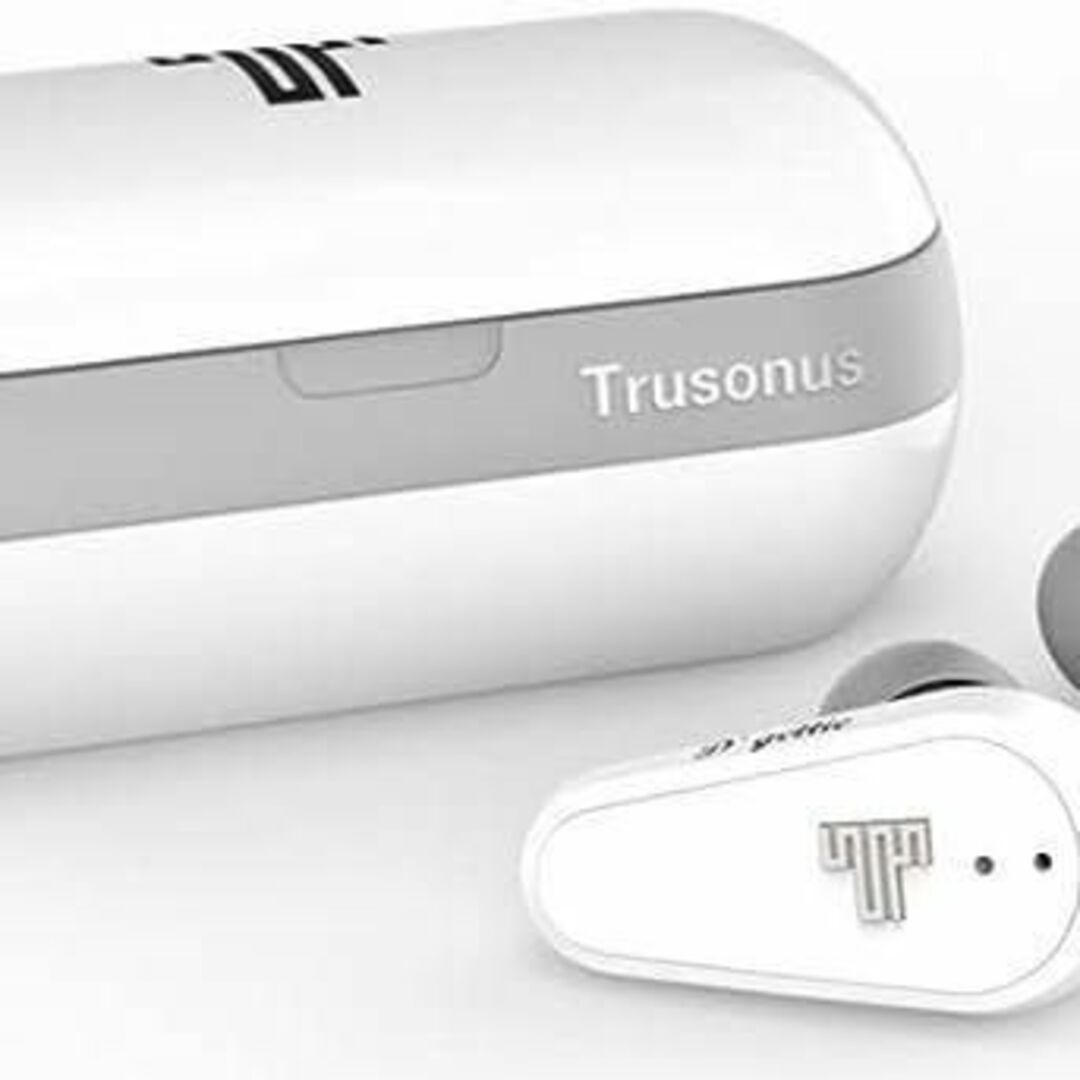 ★新品未使★Trusonus 32ヵ国言語対応通訳 ワイヤレスイヤホン Blue スマホ/家電/カメラのオーディオ機器(ヘッドフォン/イヤフォン)の商品写真