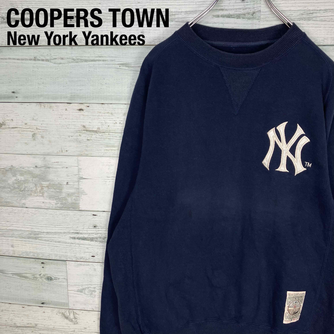 レア‼︎ ニューヨーク　ヤンキース　ダウンジャケット　刺繍　メンズ　L 野球