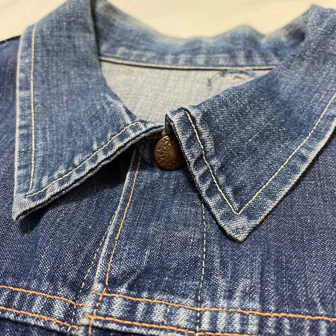 Levi's(リーバイス)の50s ビンテージ ショート カバーオール 2nd デニムジャケット ストア系 メンズのジャケット/アウター(Gジャン/デニムジャケット)の商品写真