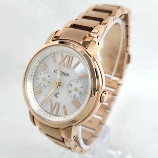 CITIZEN - ○【ほぼ新品】CITIZEN クロスシー ラウンド ローマ