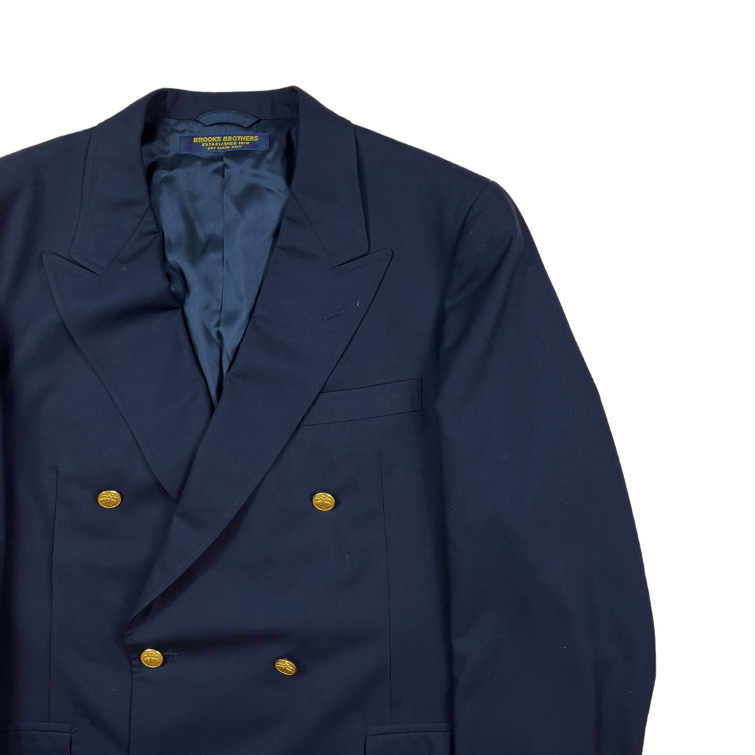Brooks Brothers - 80s ブルックスブラザーズ ヴィンテージブレザー 紺 Brooks Brothers - 80s ブルックスブラザーズ ヴィンテージブレザー 紺