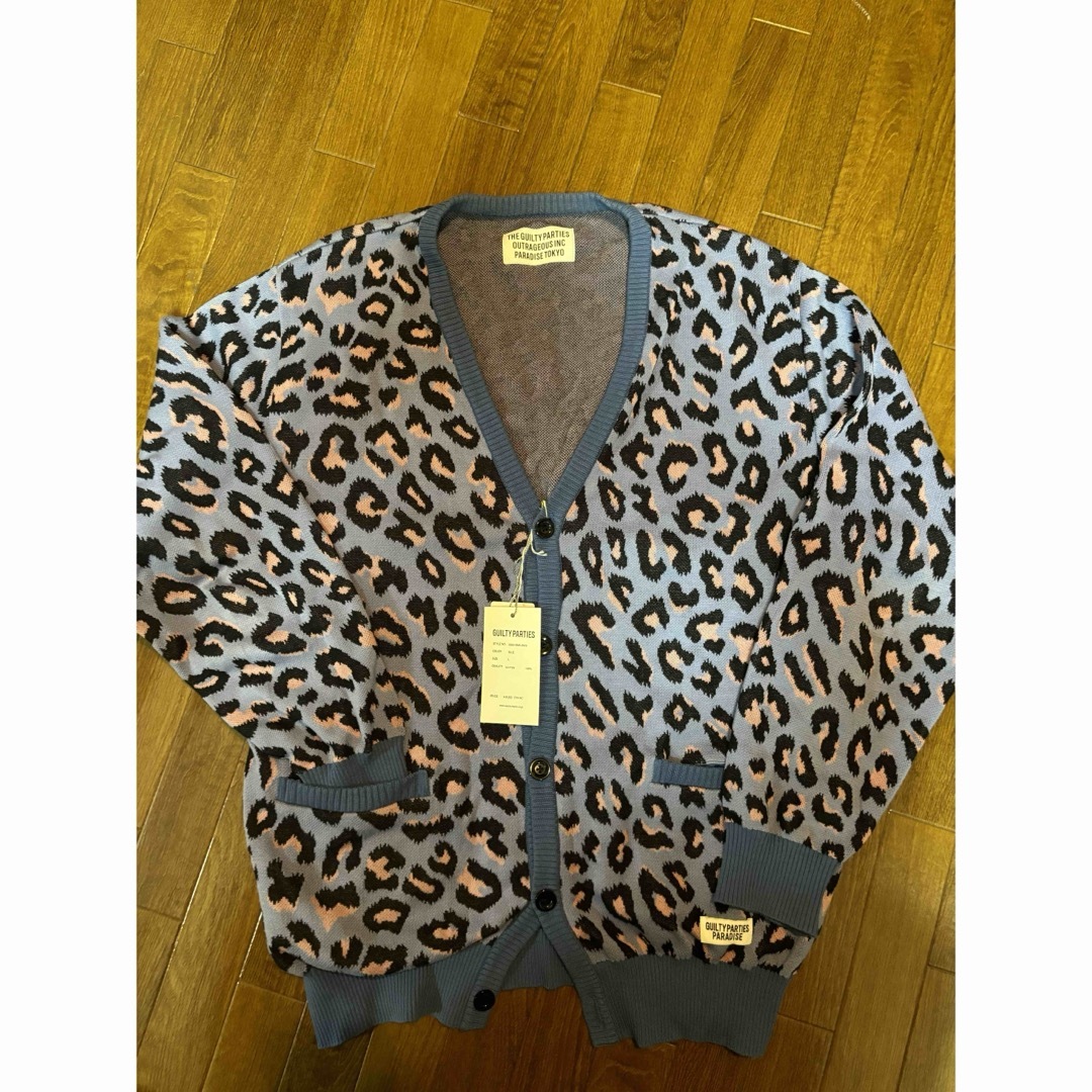 ワコマリア WACKO MARIA LEOPARD CARDIGAN 23SS