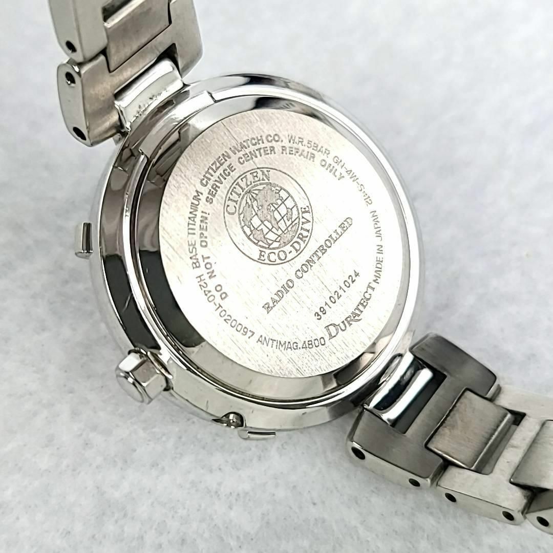 □【ほぼ新品】CITIZEN クロスシー ローマインデックス デイト ラウンド