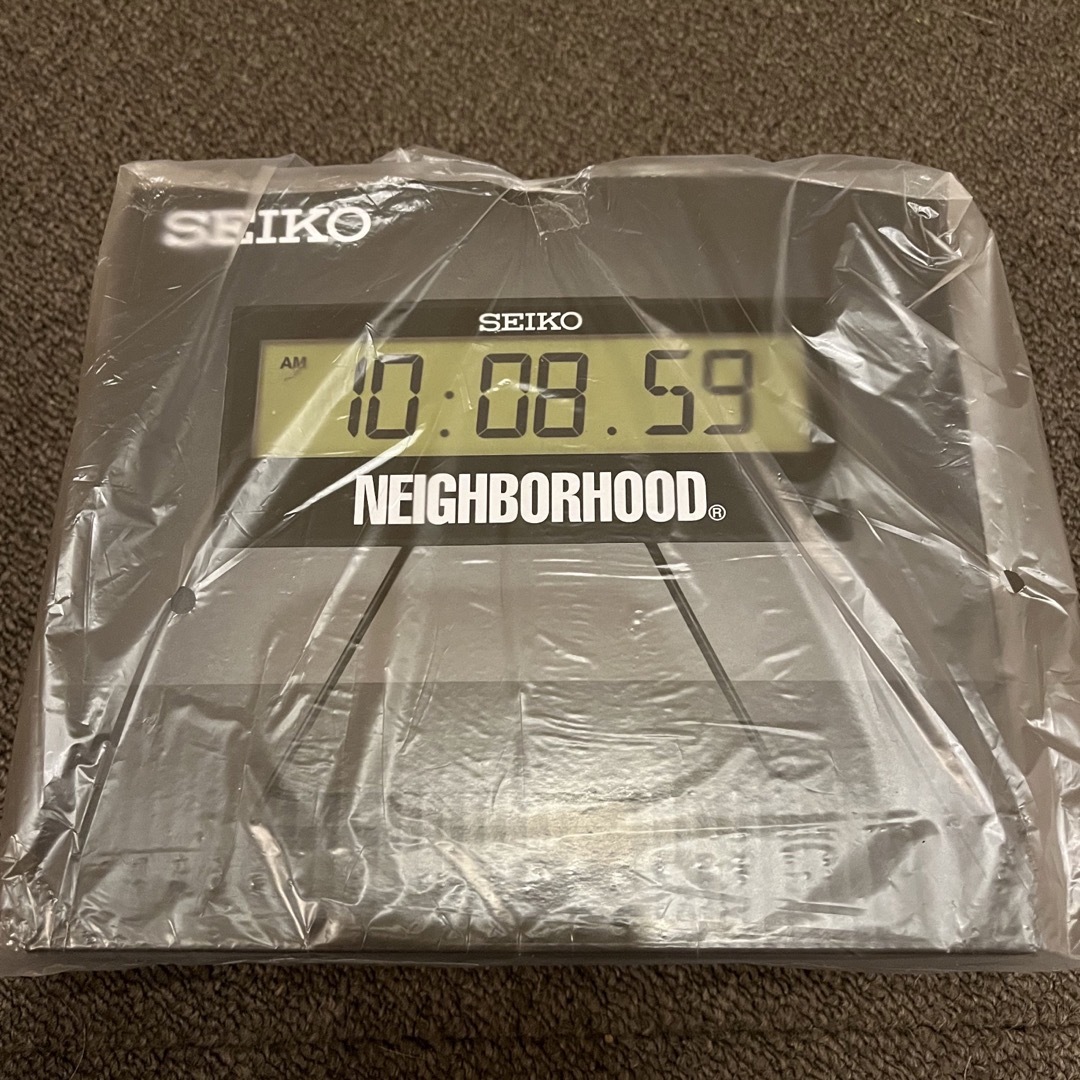 NEIGHBORHOOD SEIKO SPORTS TIMER CLOCK