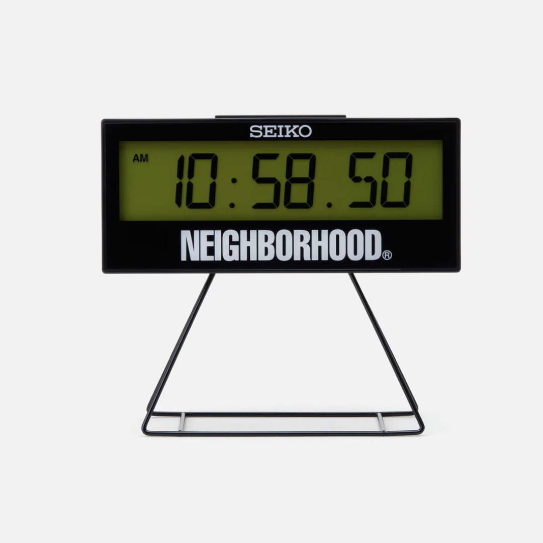 NEIGHBORHOOD SEIKO SPORTS TIMER CLOCK