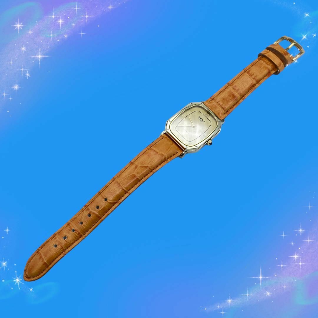 RADO - 《美品 稼動品》 ラドー ルーブル メンズ腕時計 ゴールド文字盤