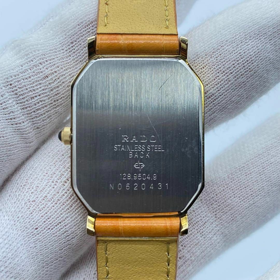 RADO - 《美品 稼動品》 ラドー ルーブル メンズ腕時計 ゴールド文字盤