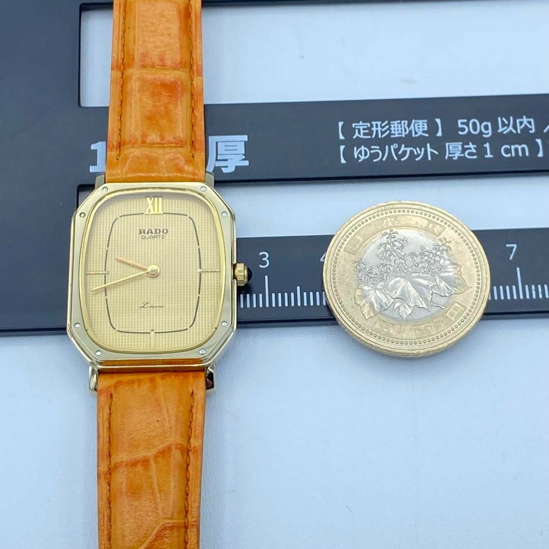 RADO - 《美品 稼動品》 ラドー ルーブル メンズ腕時計 ゴールド文字盤