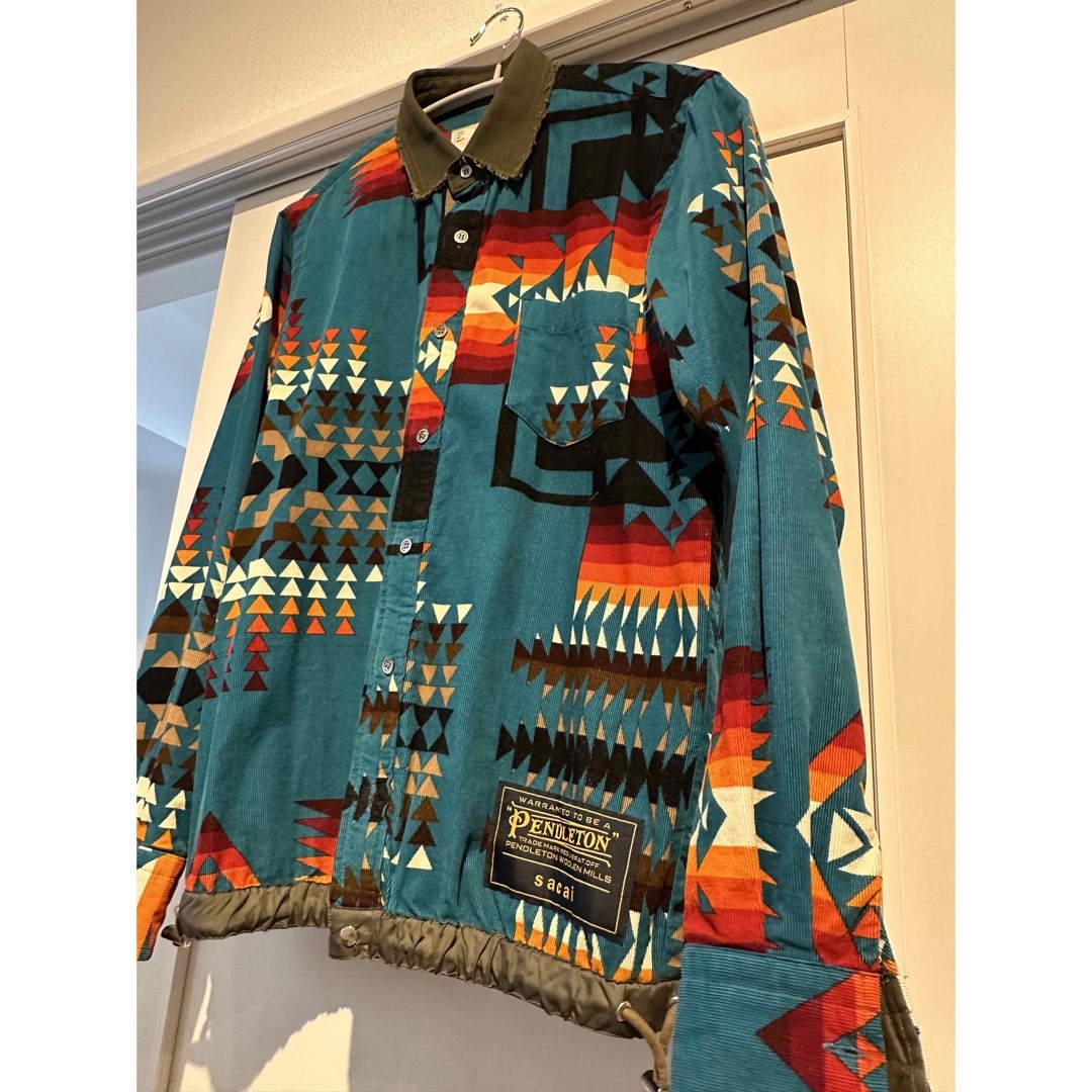 sacai × PENDLETON コラボ シャツジャケット　レアアイテム