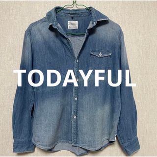 TODAYFUL 完売 Henleyneck Denim Shirts デニム