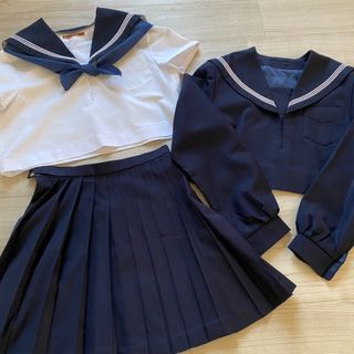 コスプレ セーラー服上下 夏服 冬服 セーラー服セット リアル ハロウィン(セット/コーデ)