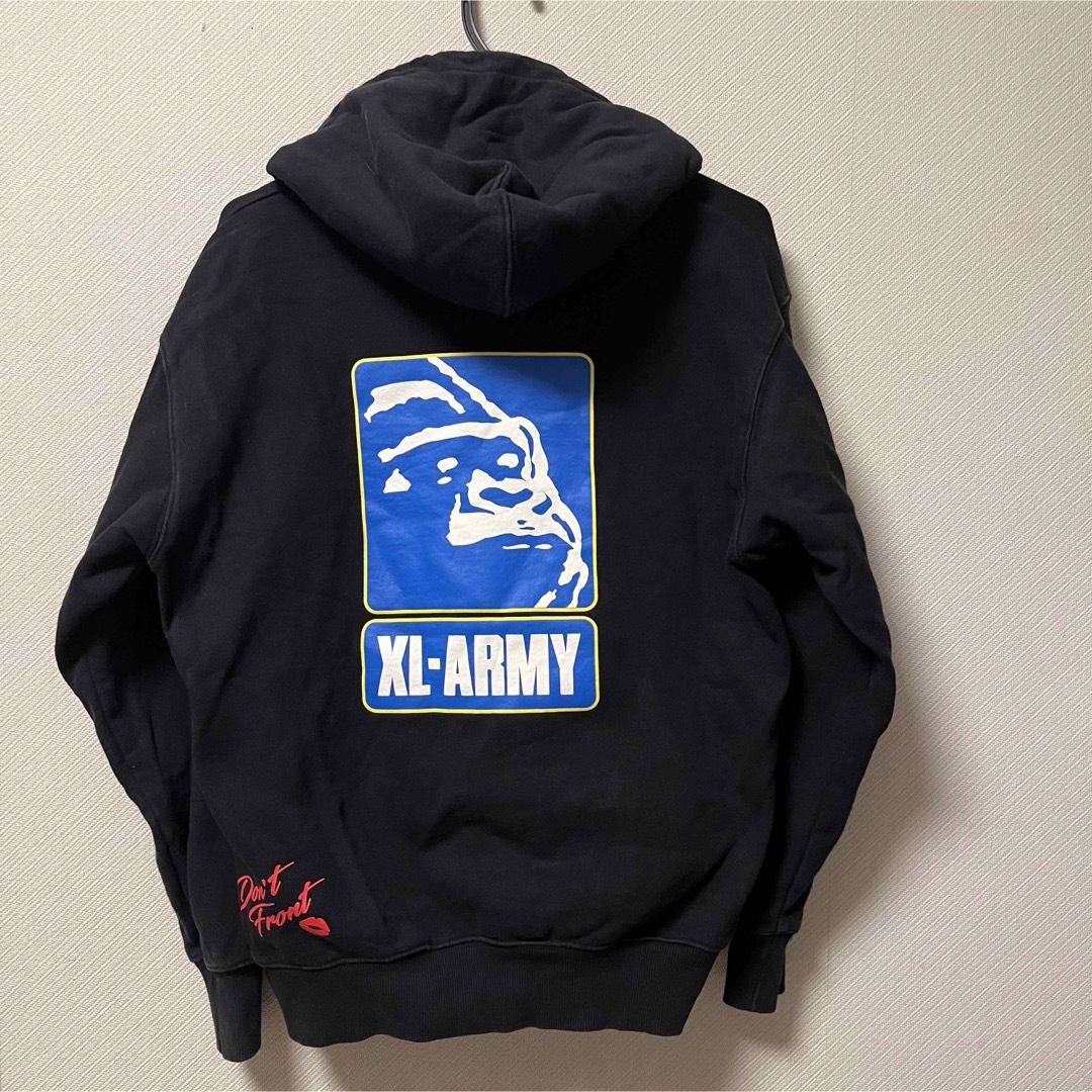 XLARGE - X-large XL-ARMY HOODED Blackの通販 by PaoPao shop