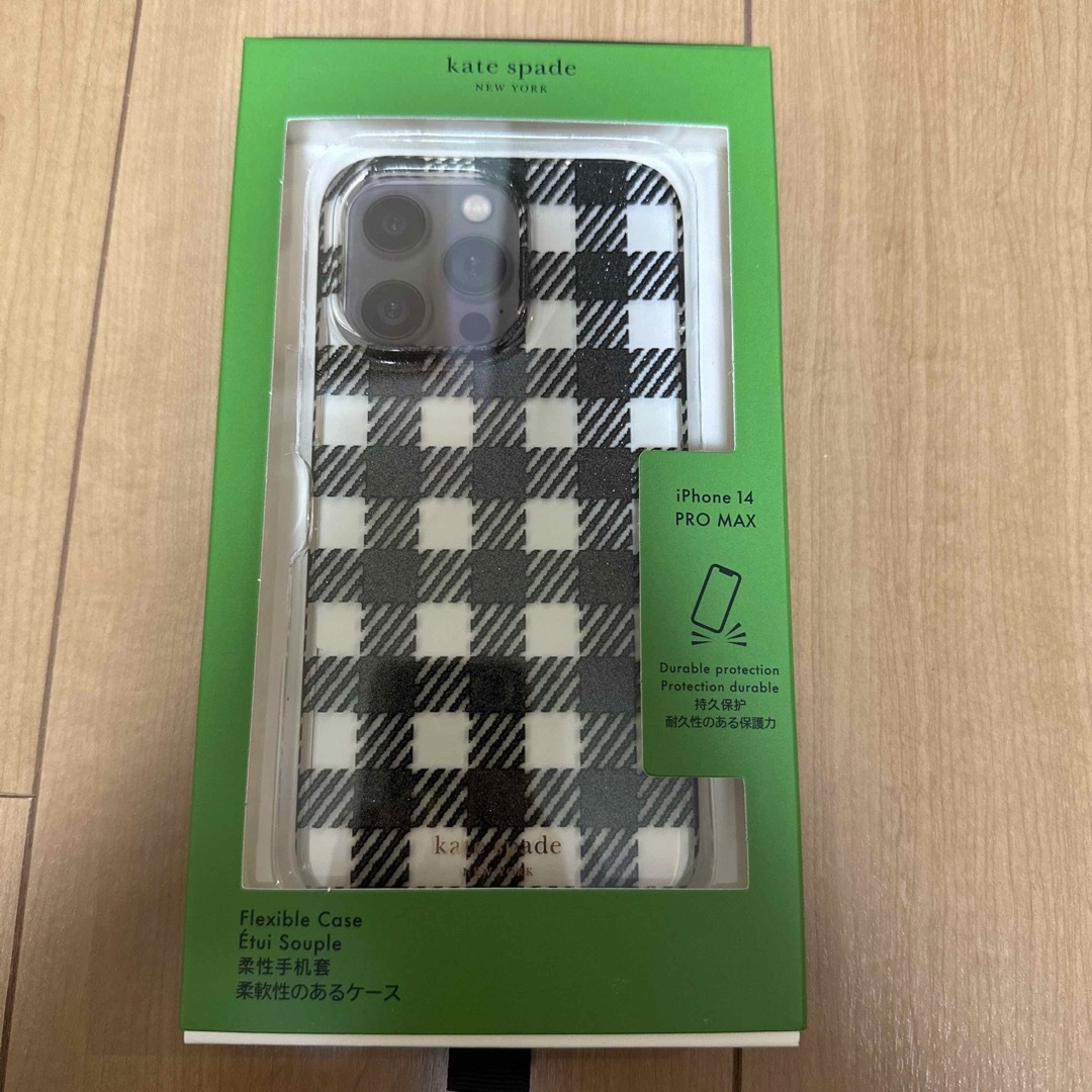 kate spade new york(ケイトスペードニューヨーク)の【新品】kate spade iPhone14 Pro MAX ケース カバー スマホ/家電/カメラのスマホアクセサリー(iPhoneケース)の商品写真