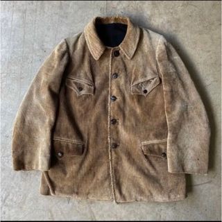 アナトミカ(ANATOMICA)の〜30's フランス　太畝 コーデュロイ ハンティングジャケット　モールスキン(カバーオール)