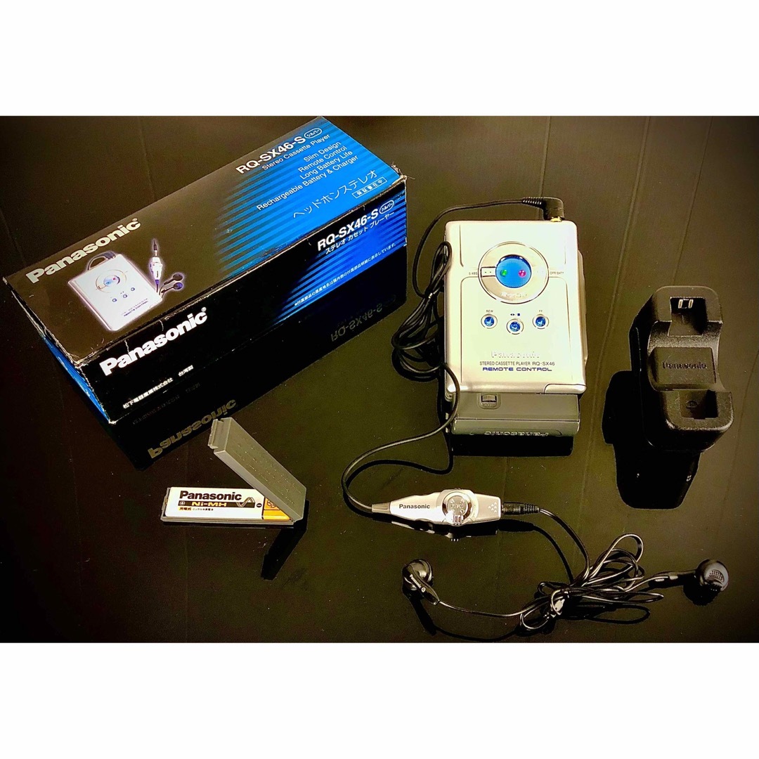 Panasonic - カセットウォークマンPanasonicRQ-SX46青「整備済み Panasonic - カセットウォークマンPanasonicRQ-SX46青「整備済み