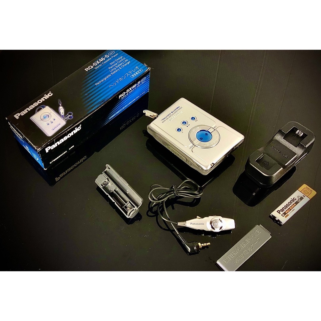 Panasonic - カセットウォークマンPanasonicRQ-SX46青「整備済み Panasonic - カセットウォークマンPanasonicRQ-SX46青「整備済み