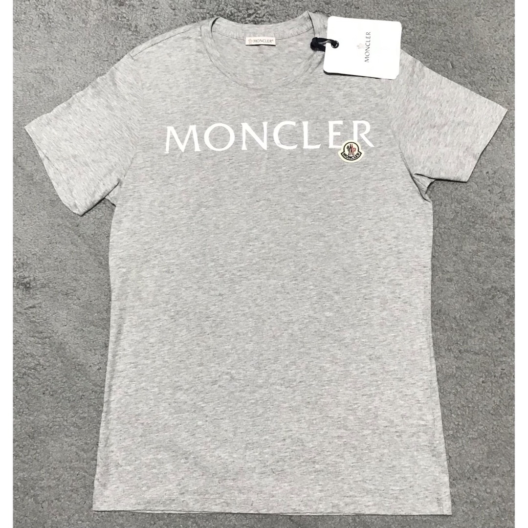 moncler メタリックロゴtシャツ