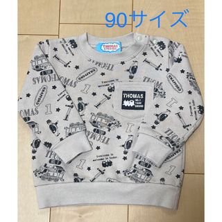 90サイズ　トーマス　トレーナー　裏起毛　男の子　秋冬(Tシャツ/カットソー)