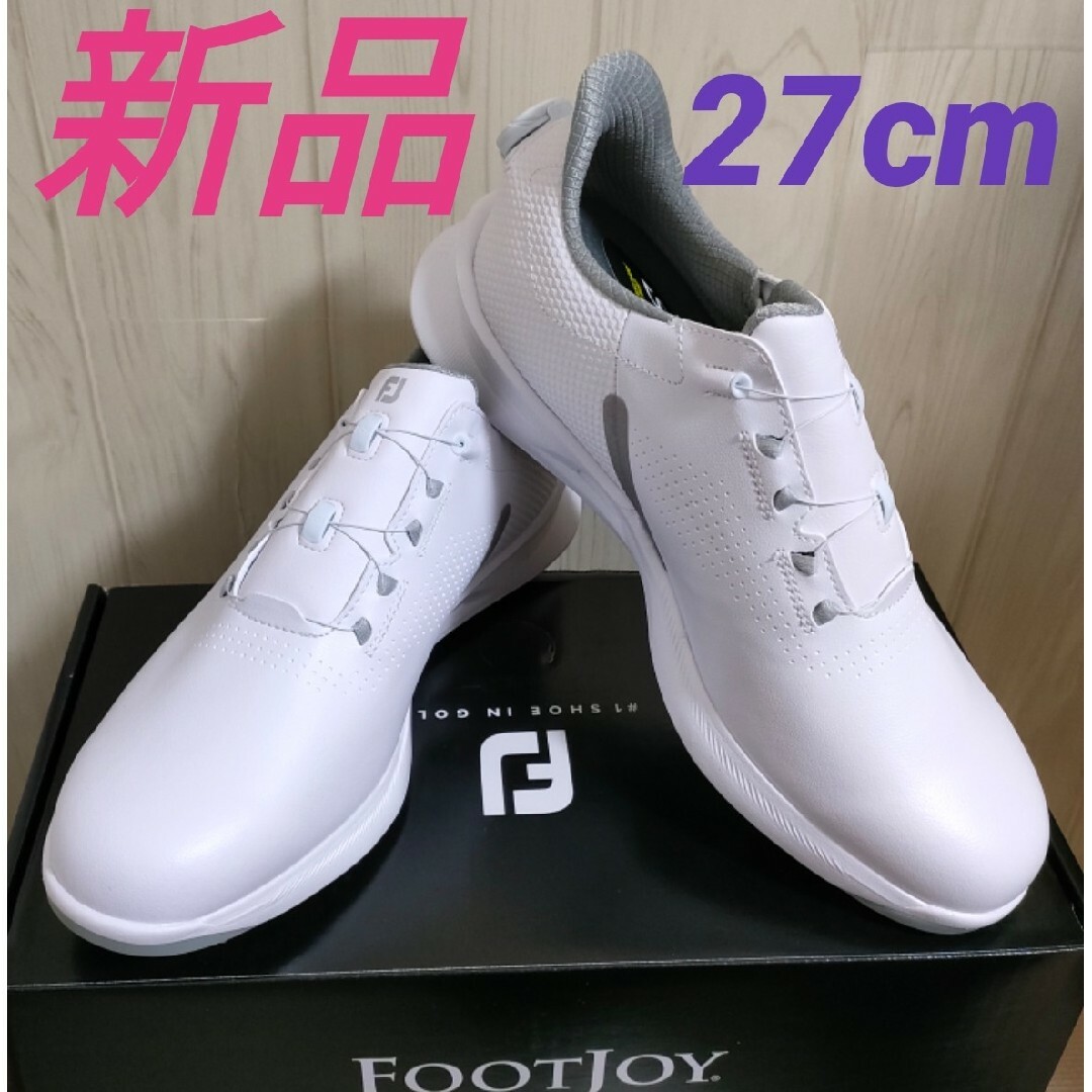 FootJoy - 【新品】フットジョイ FOOTJOY フューエル ボア ホワイト ...