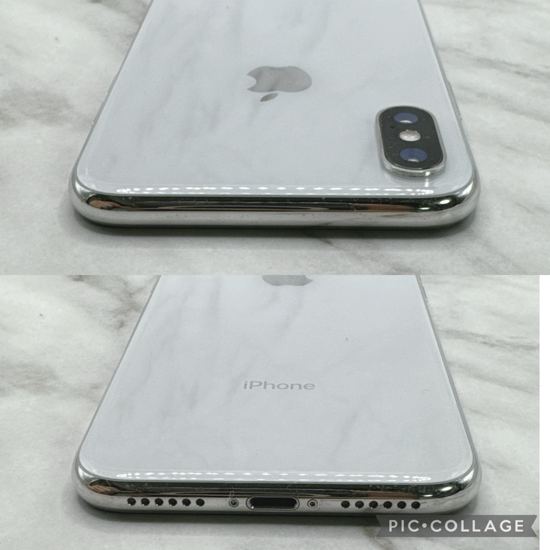 Apple - iPhone X Silver 256 GB SIMフリー の通販 by ☆yuri・即日