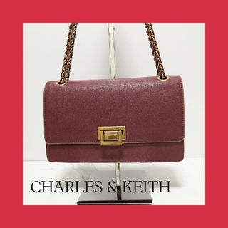 チャールズアンドキース(Charles and Keith)のお買い物マラソン値下げ中☆【極美品】CHARLES＆KEITHショルダーバッグ(ショルダーバッグ)