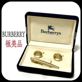 極美品】Burberry.s OF LONDON ゴールドネクタイピン レア-