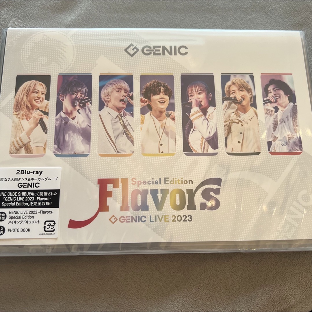 GENIC LIVE2023-Flavors- BluRay 新品未開封